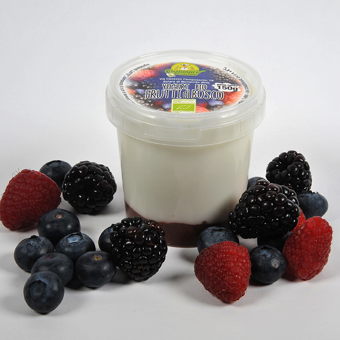 YOGURT FRUTTI DI BOSCO 150 G BIO