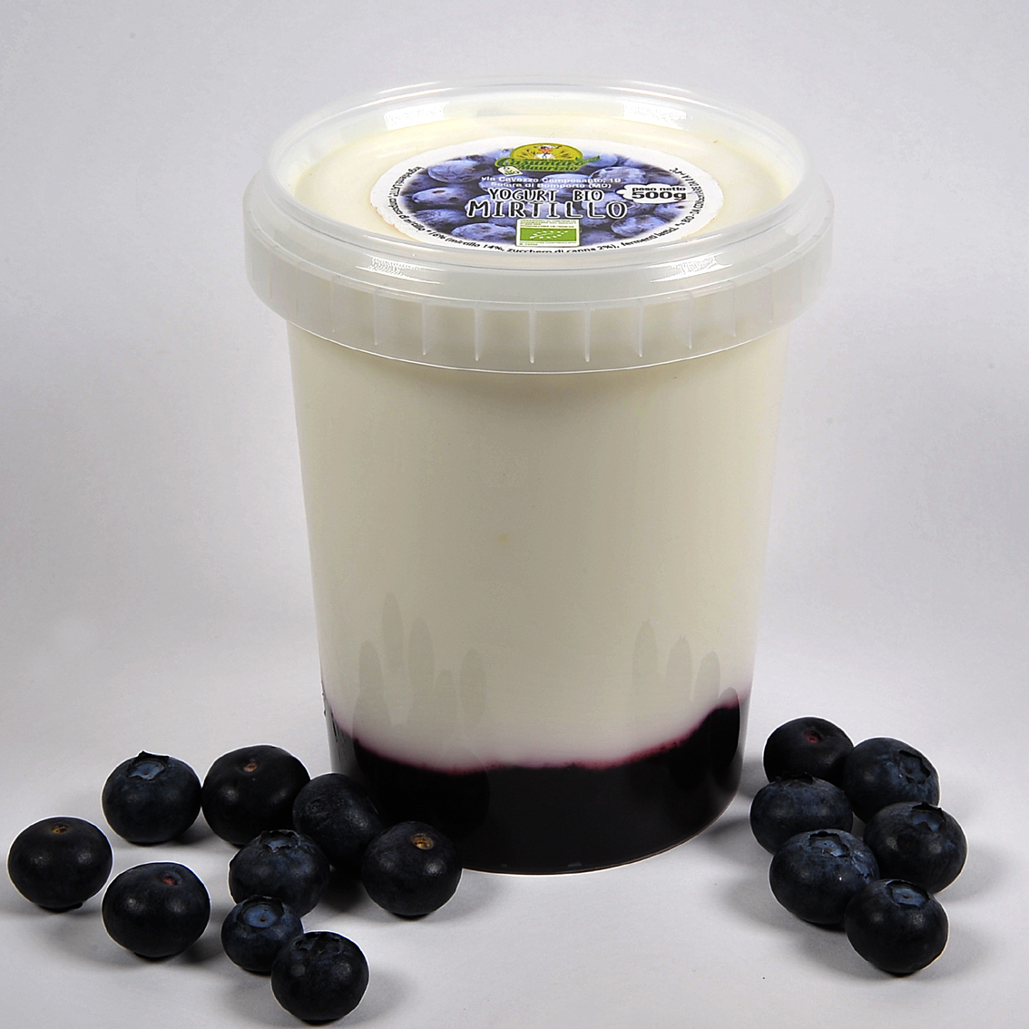 500 g YOGURT GRANDE MIRTILLO  BIO