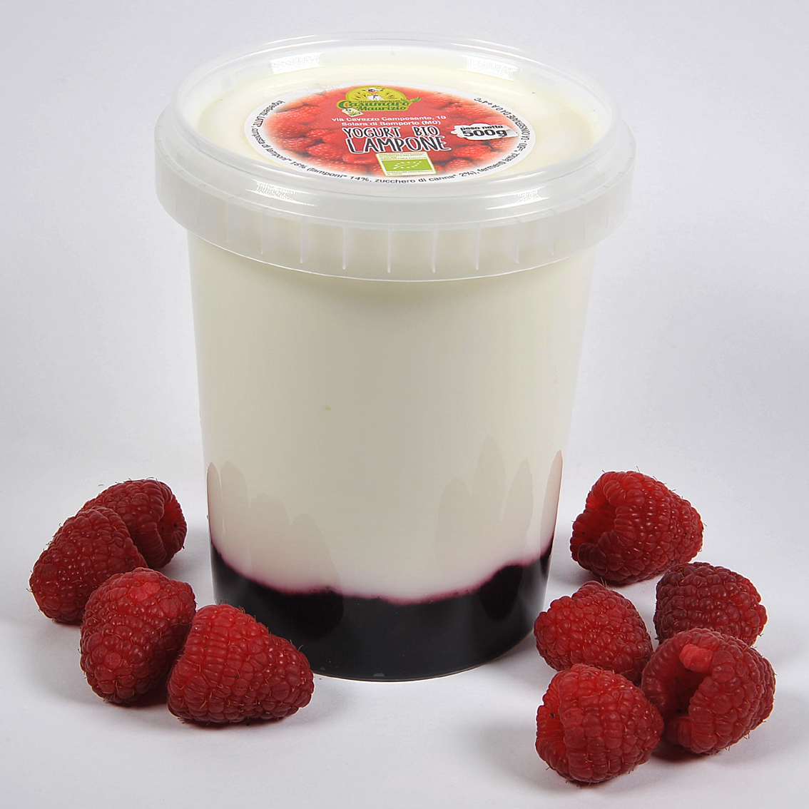 500 g YOGURT LAMPONE BIO