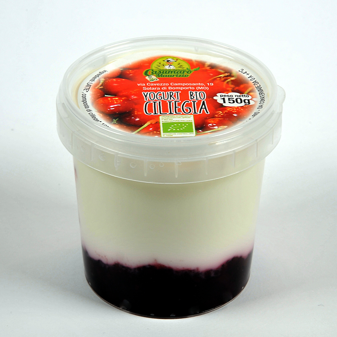 YOGURT CILIEGIA 150 G BIO