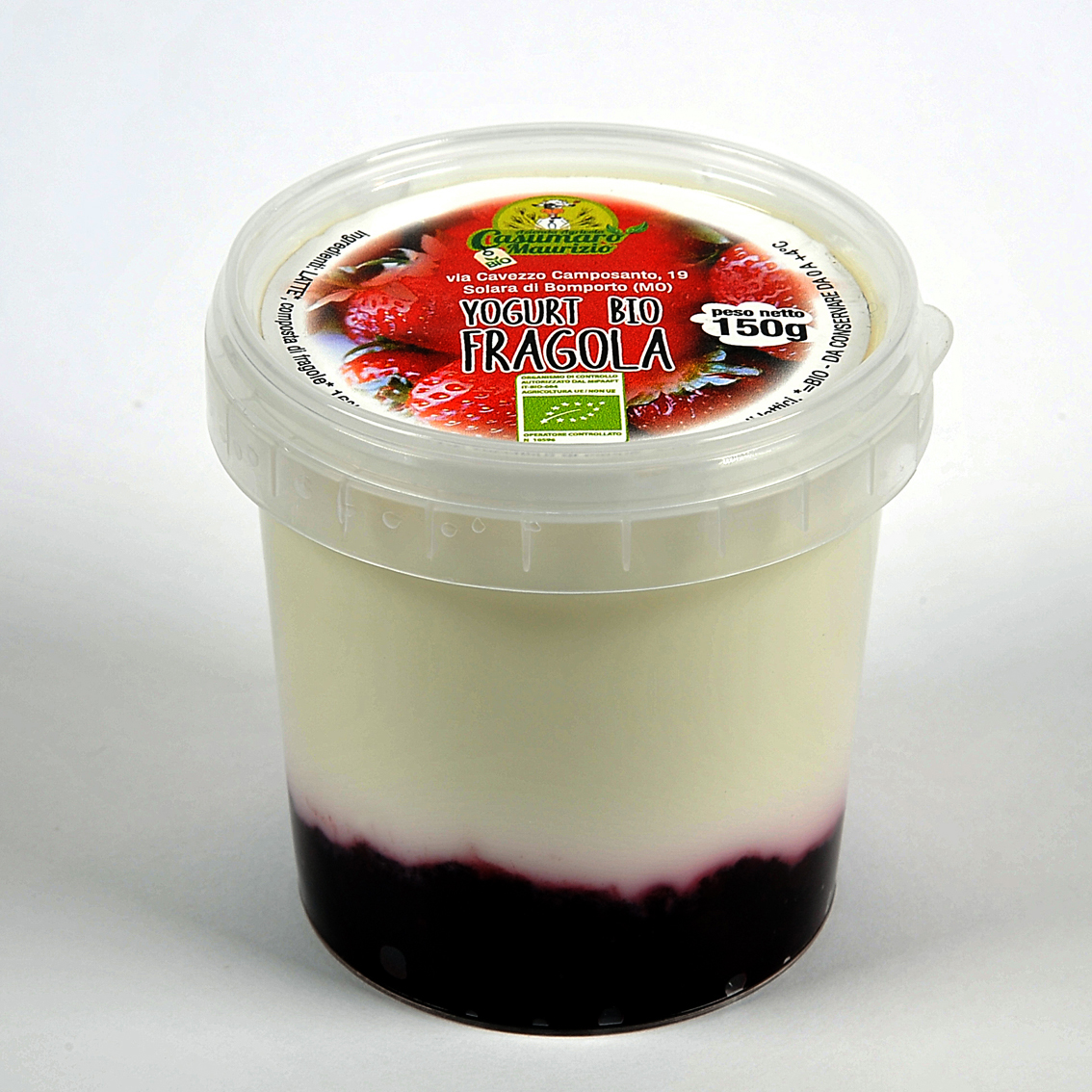 YOGURT FRAGOLA 150 G BIO