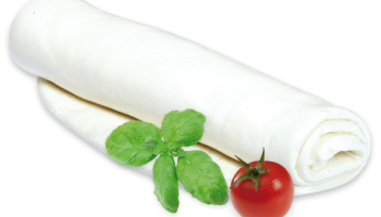 SFOGLIA DI MOZZARELLA rotolo di mozzarella fresca vaccina, della durata di 5 giorni peso circa 500 grammi
