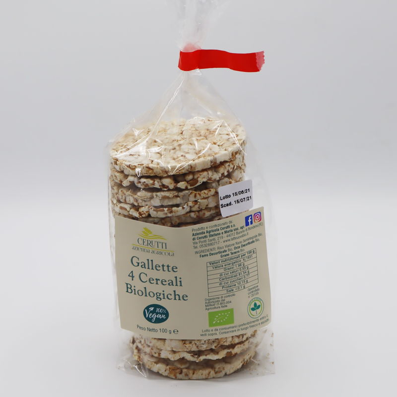 GALLETTE AI 4 CEREALI 100 g