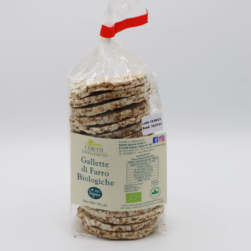 GALLETTE DI FARRO 100g