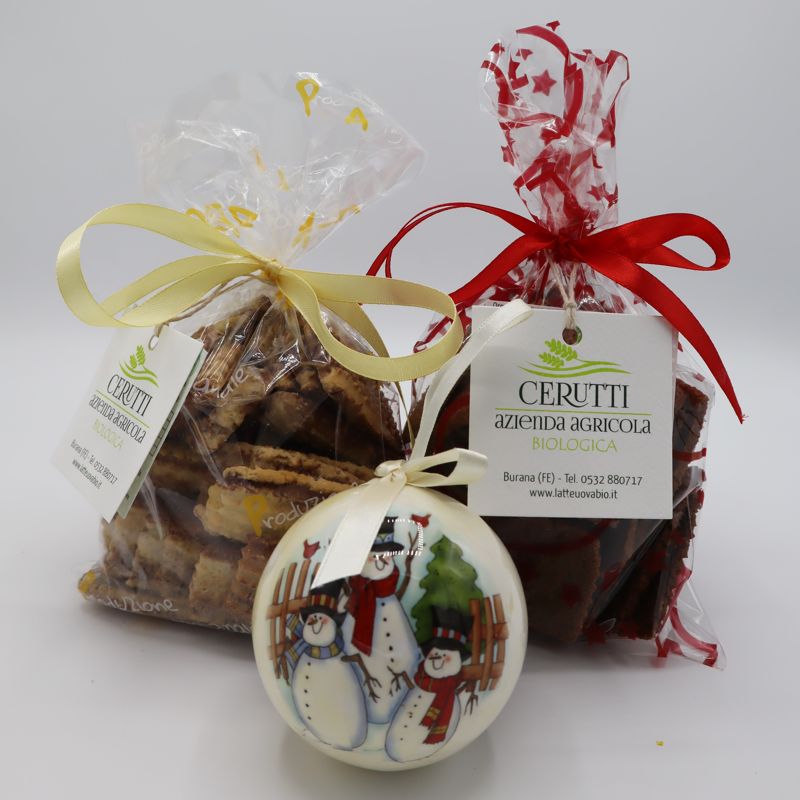 BISCOTTI CONFEZIONE REGALO DA 200 g