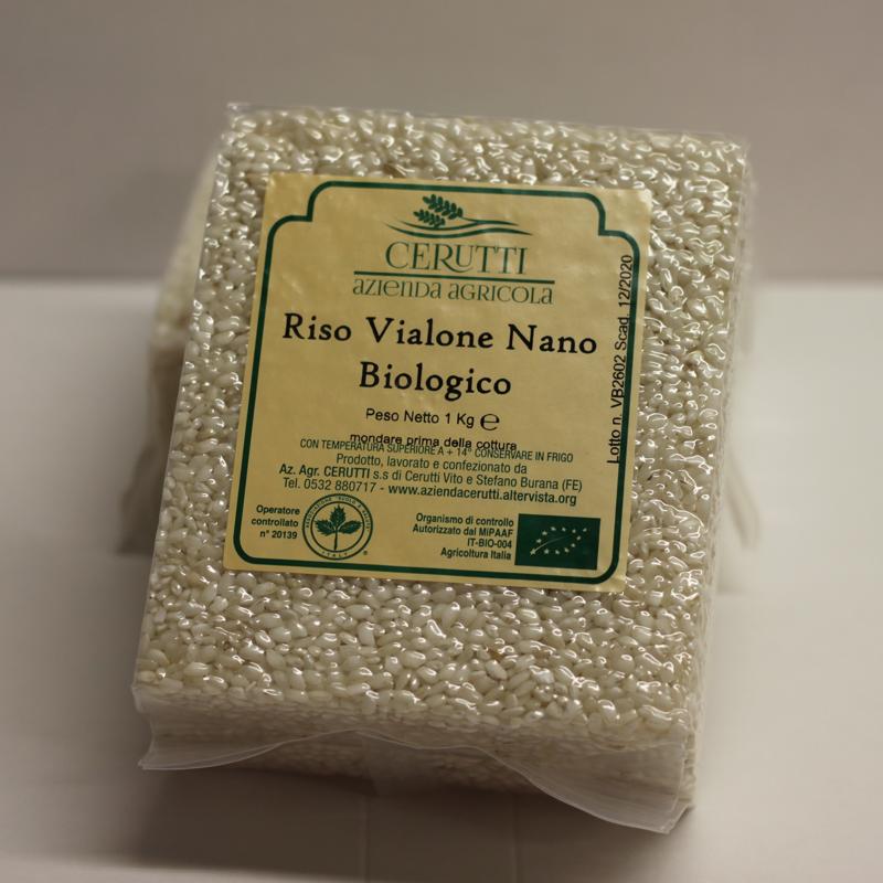 RISO VIALONE NANO BIANCO conf. sottovuoto da 1