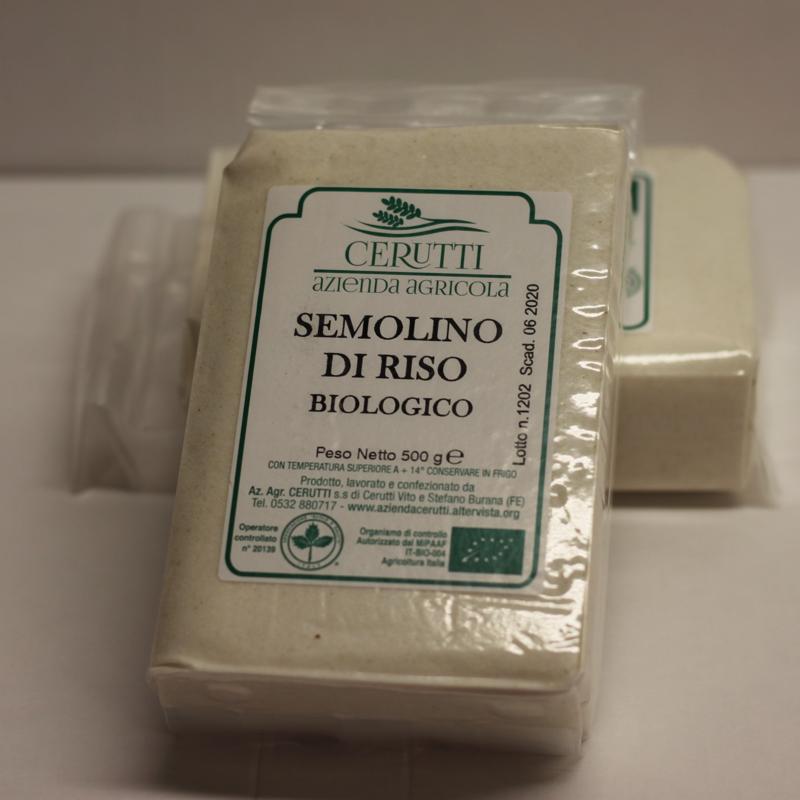 SEMOLINO DI RISO BIO conf. da 500 g